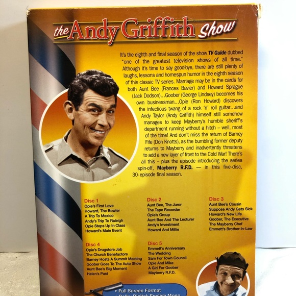 The Andy Griffith Show: The Complete Final Season tested complete - Picture 2 of 8